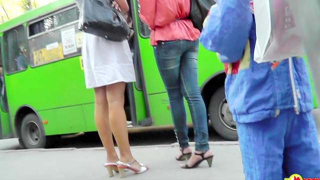 Public, Ass, Upskirt, HD