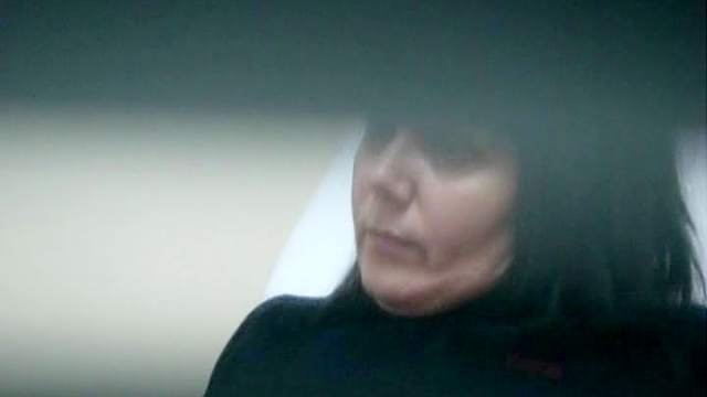 Babe is sitting in the gynecologist voyer office