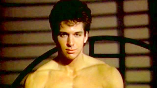 Sweet brunette gay Tony Tenilli shows off his body