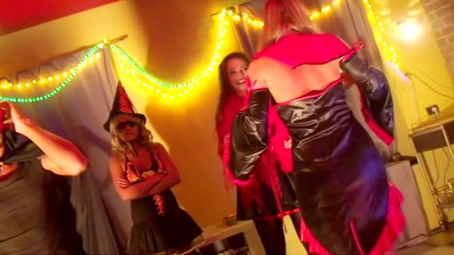 Insane student sex party with hardcore babes