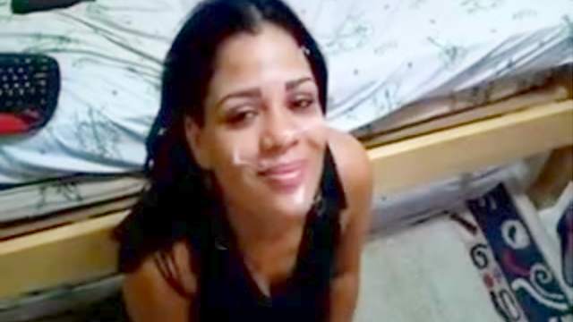 Indian girlfriend gets a facial in POV video