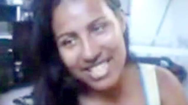 Sweet Indian is sucking dick on the camera