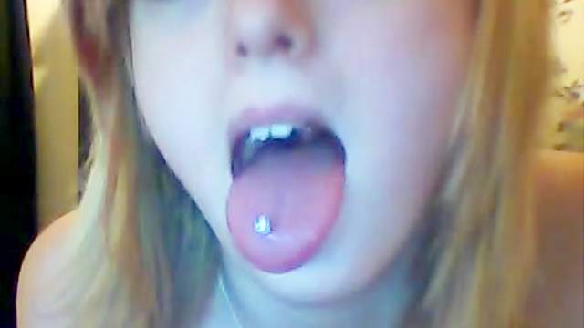 Amateur, Babes, Blonde, Panties, Piercing, Small tits, Solo girl, Teen (18+), Webcam
