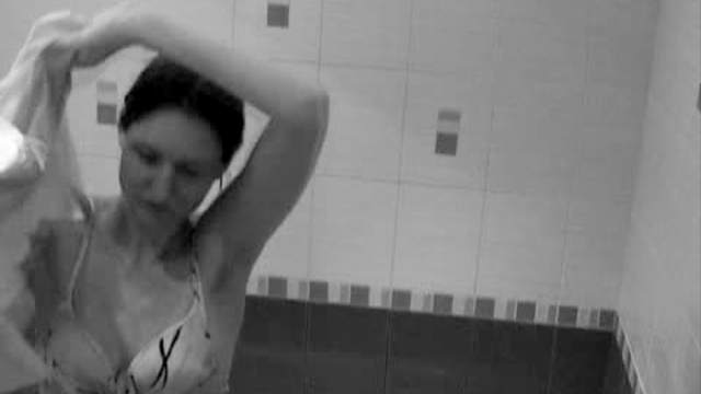 Hidden camera sensual shower video