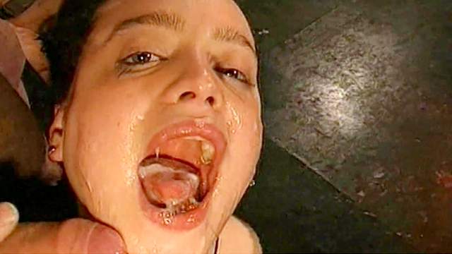 Pretty sexy ladies are swallowing doses of jizz
