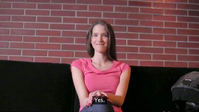 Ravishing teen gets laid on the casting sofa