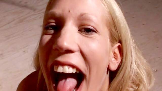 Suzanne fuck with Dirk and getting cum in mouth