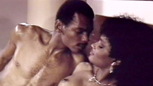 Vintage porn with sexy black couple