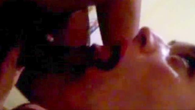 Hardcore cum-swallowing in homemade scene