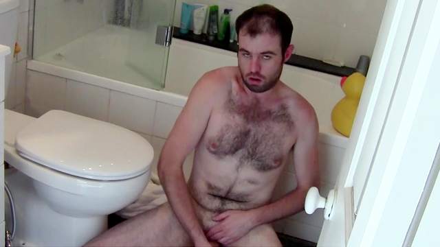Stunning gay solo scene with nice dude