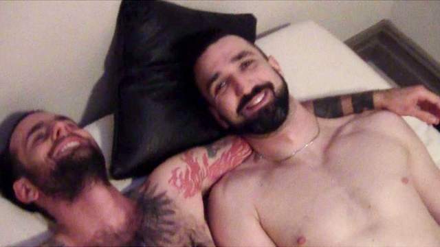 Awesome nasty gays are sucking big dicks