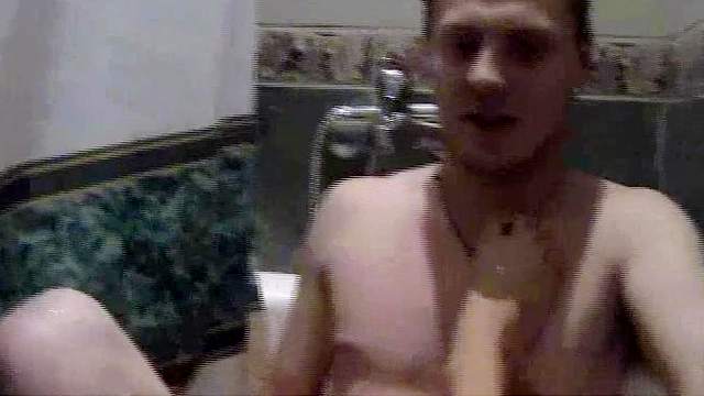 Smily brunette Tanya fucks in the bathroom