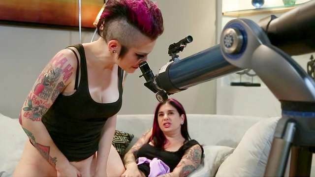 Joanna Angel fucks with punk girl Rizzo For