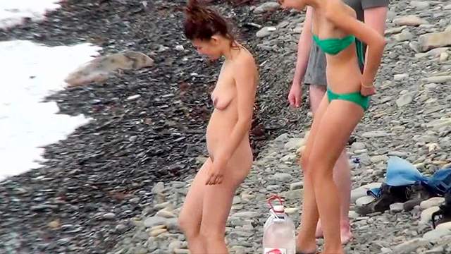 Beach, Hidden cam, Natural tits, Nudist, Outdoor, Swimsuit, Voyeur