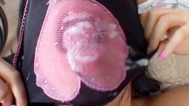 Young brunette fucks just for sperm
