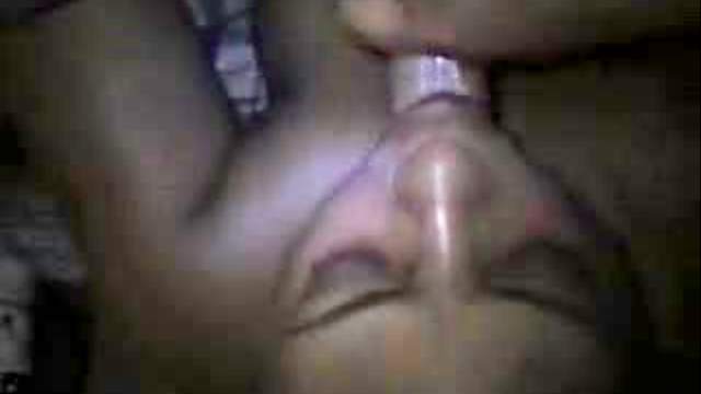 Black cock blowjob is amazing