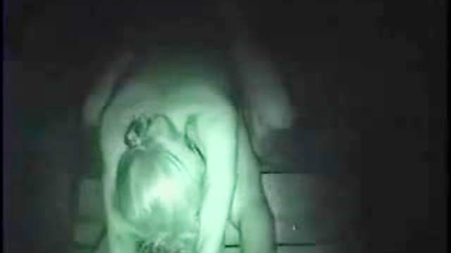 Night vision hardcore with lusty couple