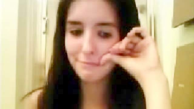 Cute teen webcam girl masturbation