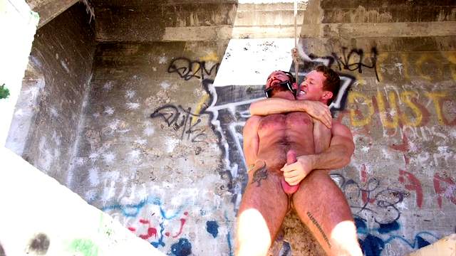 Gorgeous Brendan Patrick endures a rough Dom session with Pierce Paris