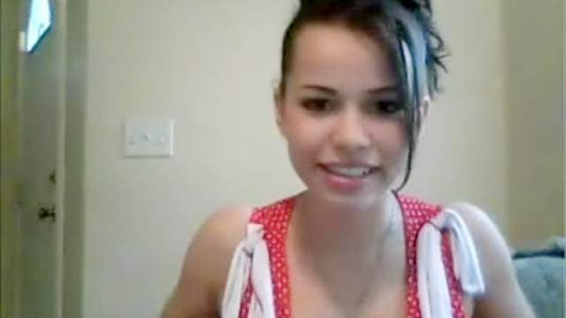 Teenage webcam girl is breathtakingly beautiful