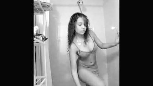 Nice dance in the shower