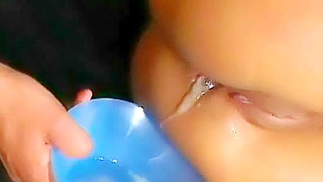 Creampie cumshots leak from her pussy