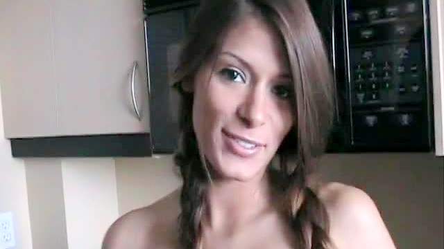 Beauty laid in POV amateur scene