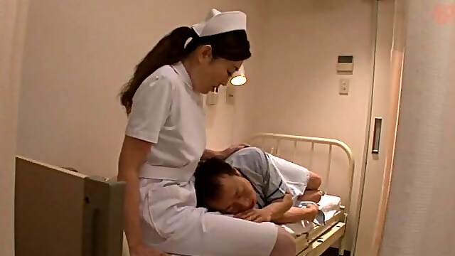 Japan Nurse Ride - Sexy Japan nurse gets cock in hardcore - Hell Porno