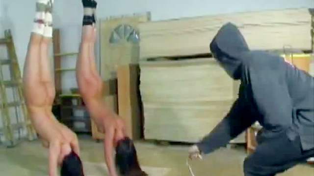 Bound women abused in dungeon