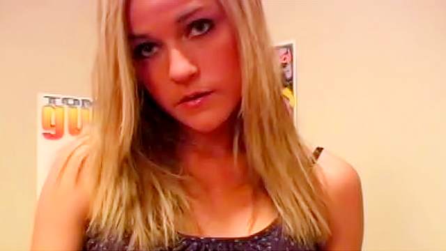 Skillful and nude doll Mckenzie Miles is taking off her clothes