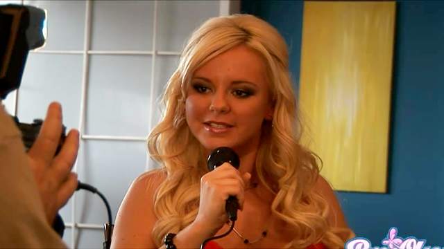 Bree Olson behind the scenes porn shoot