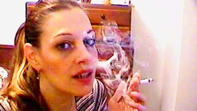 Compilation of amateur smoking girl