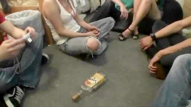 Naughty spin the bottle game
