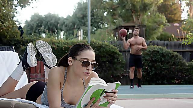 Abella Danger and Ramon Nomar in outdoor action