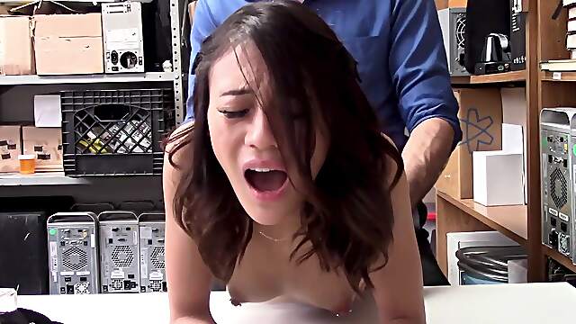 Asian cutie Jasmine Grey gets wild with Wrex Oliver in an unscripted, taboo encounter