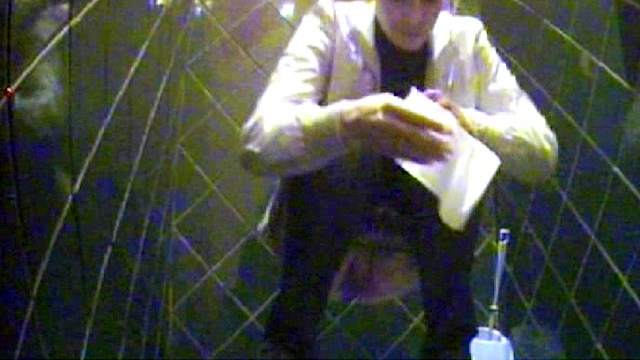 Hidden camera pissing with sexy girl