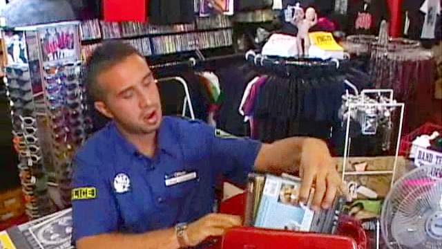 Hot clerk at clothing store fucked