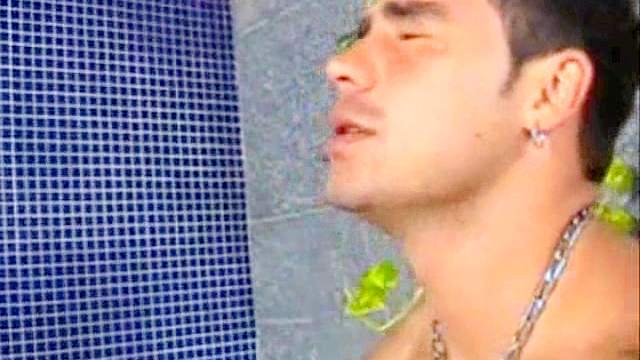 Blown by shemale with curly blonde hair