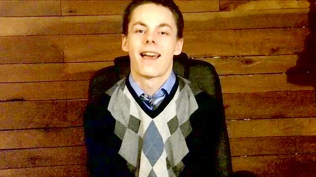 Twink lubed and fucked in the ass doggystyle