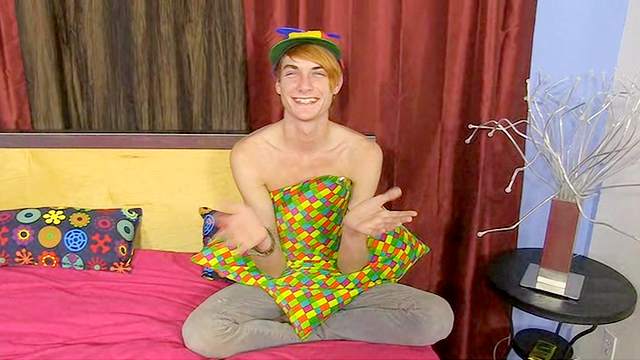 hot gay talking dirty on the interview