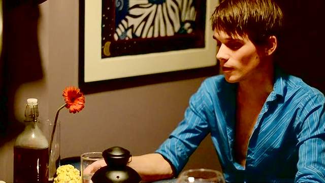 Dario is making blowjob to chocolate boy Levi