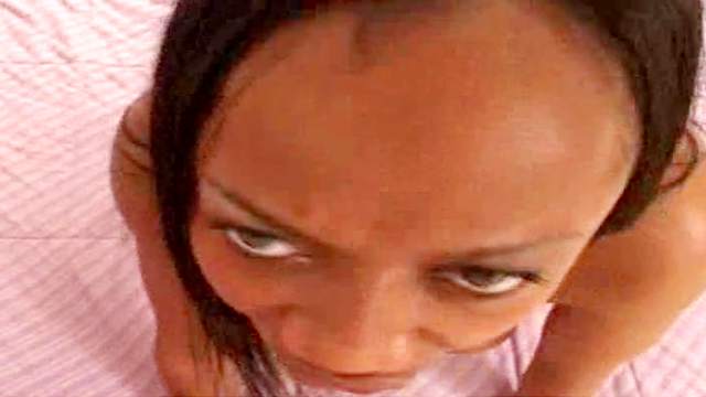 Ebony Cassidy loves white dick of Mike