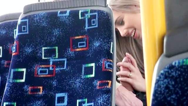 Amateur sex on a bus