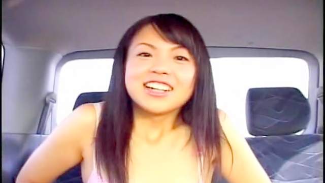 Nasty brunette Aya Matsuyuki is fucking in the car