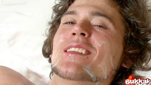 Innocent hairy dude is getting tones of sperm