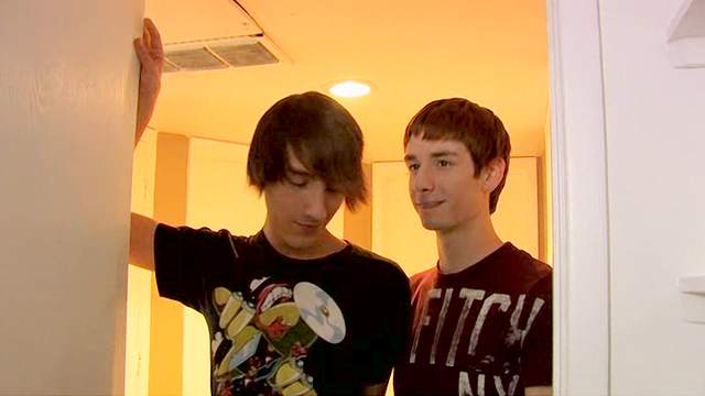 Gay threesome with Dean Holland, Nathan Stratus and Tristan Jaxx