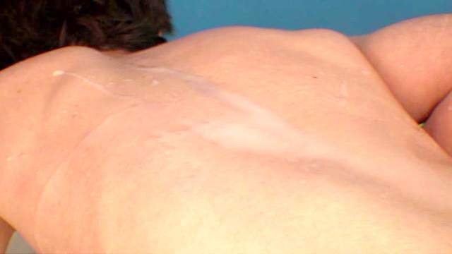 Perverted men penetrates ass of his cute driver