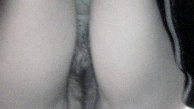 Slender babe is got a sexy hairy pussy