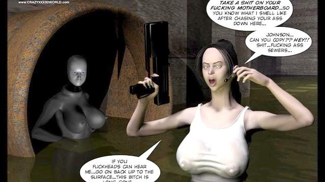 3D fisting in a stunning HD comics